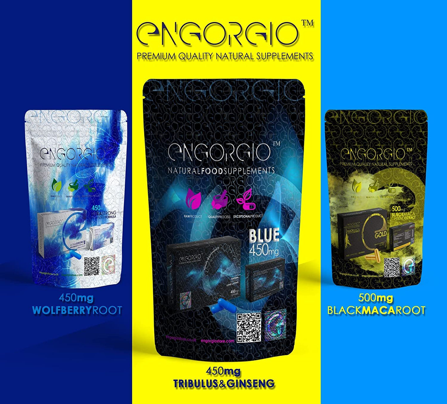 Ultra Strong ENGORGIO™.10 x 450mg Pills - Herbal Supplement