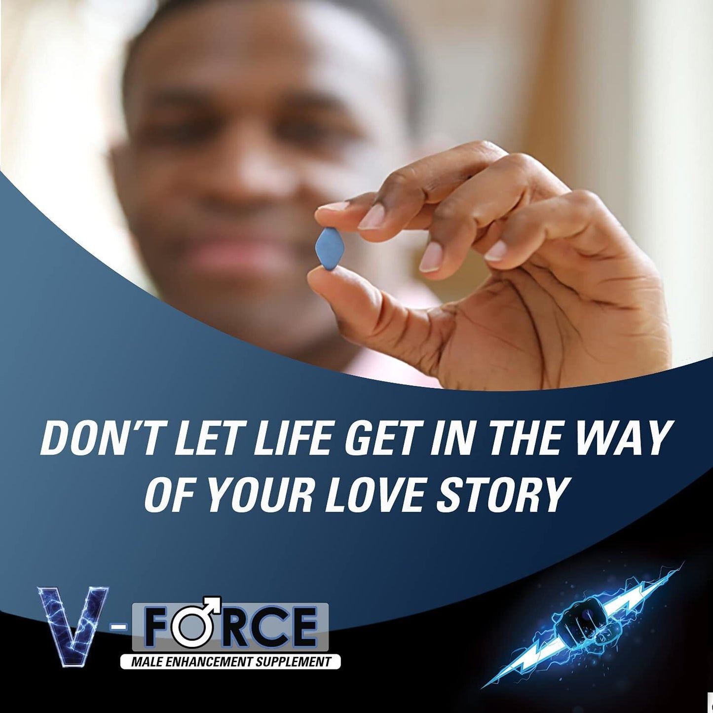 V-Force 100 mg, 30 Herbal Supplement Pills for Men, Performance Enhancing Supplements