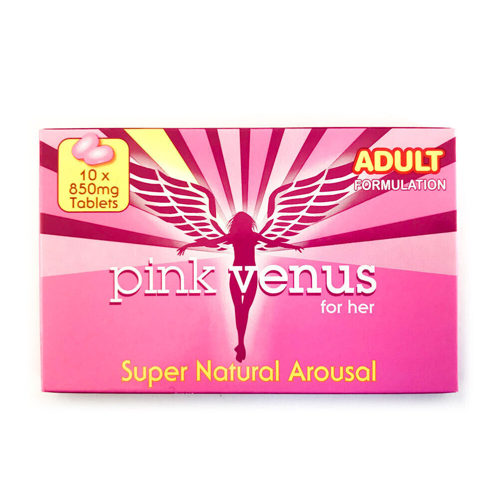 Pink Venus™ Natural Female Intimate Performance Supplement 10 Tablets
