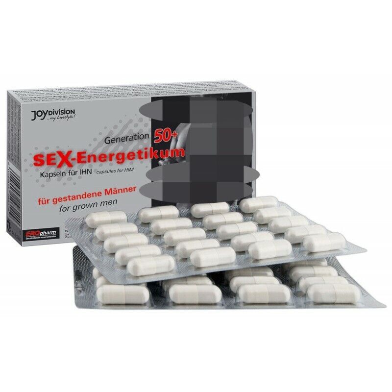 STIMULATING Sex Energetikum 50+ erection strong pills High Potency XXL Dick