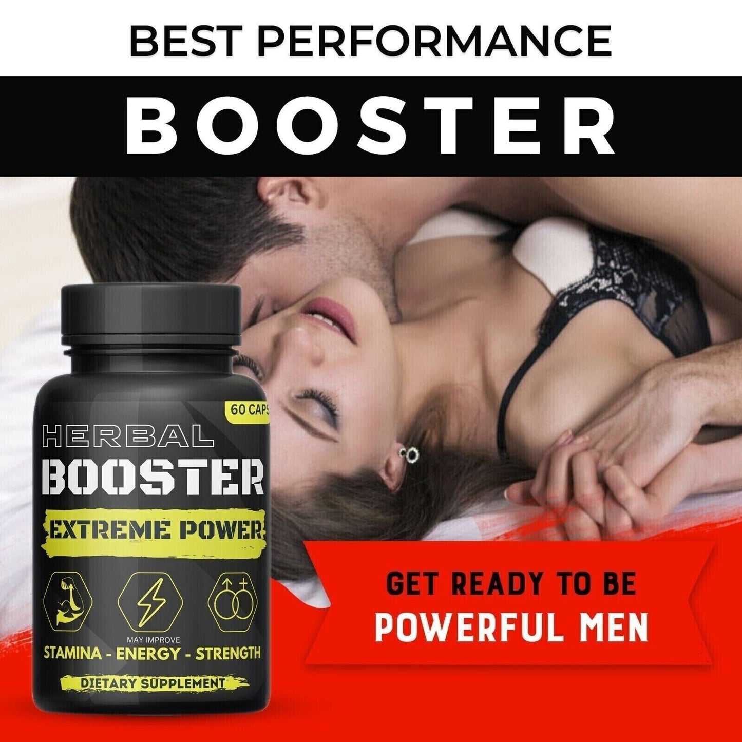 Original Gold Standard Fast Acting Male Performance Enhancement 60 pills bottle