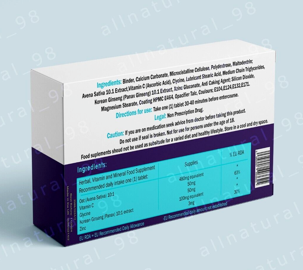 30 x V Plus Blue Potency Pills Men Instant Strong Sex Pills⭐️⭐️⭐️⭐⭐