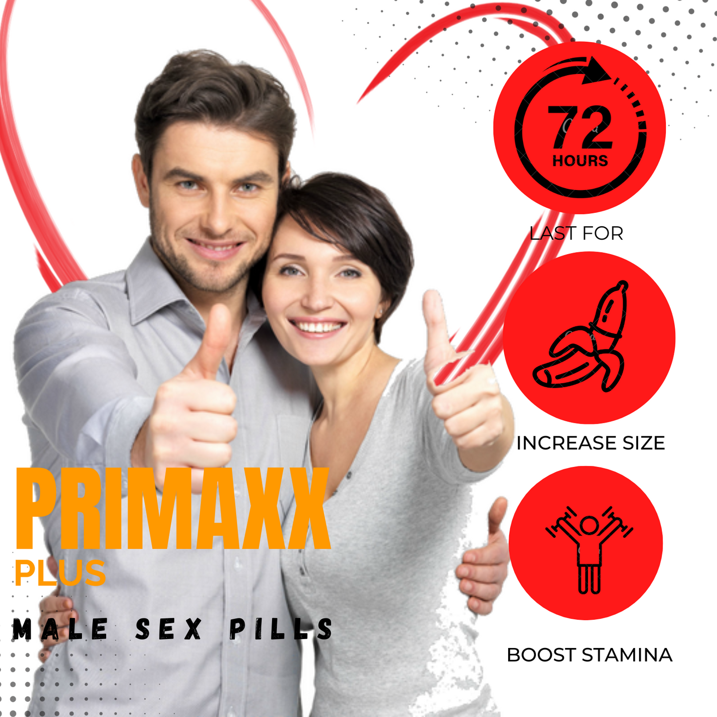PrimeMaxx Sex Drive Pills For Male | Men Libido Enhancement 10 pills