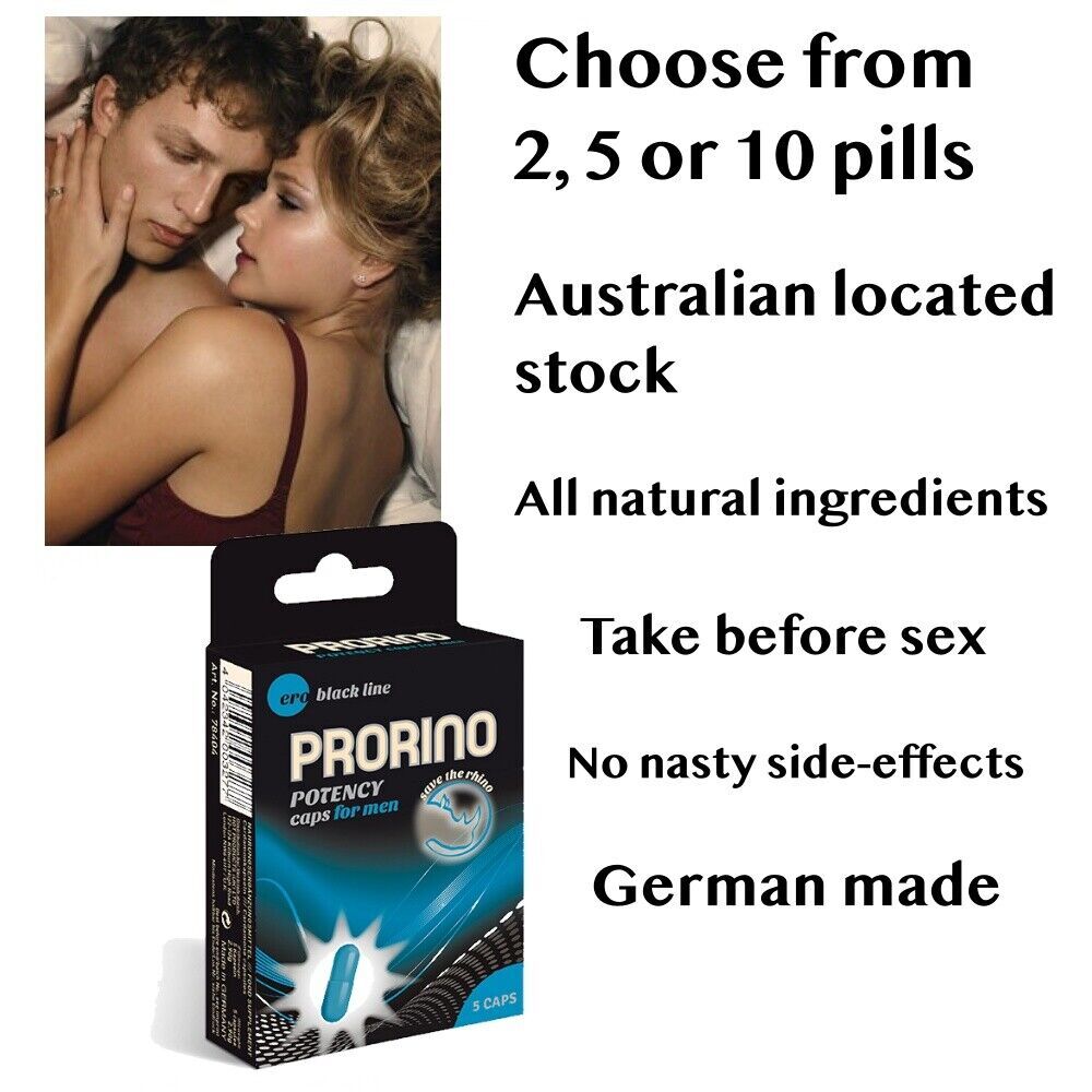 Men's Libido Enhancing SEX Pills Increase Horny Pills BY PRORINO