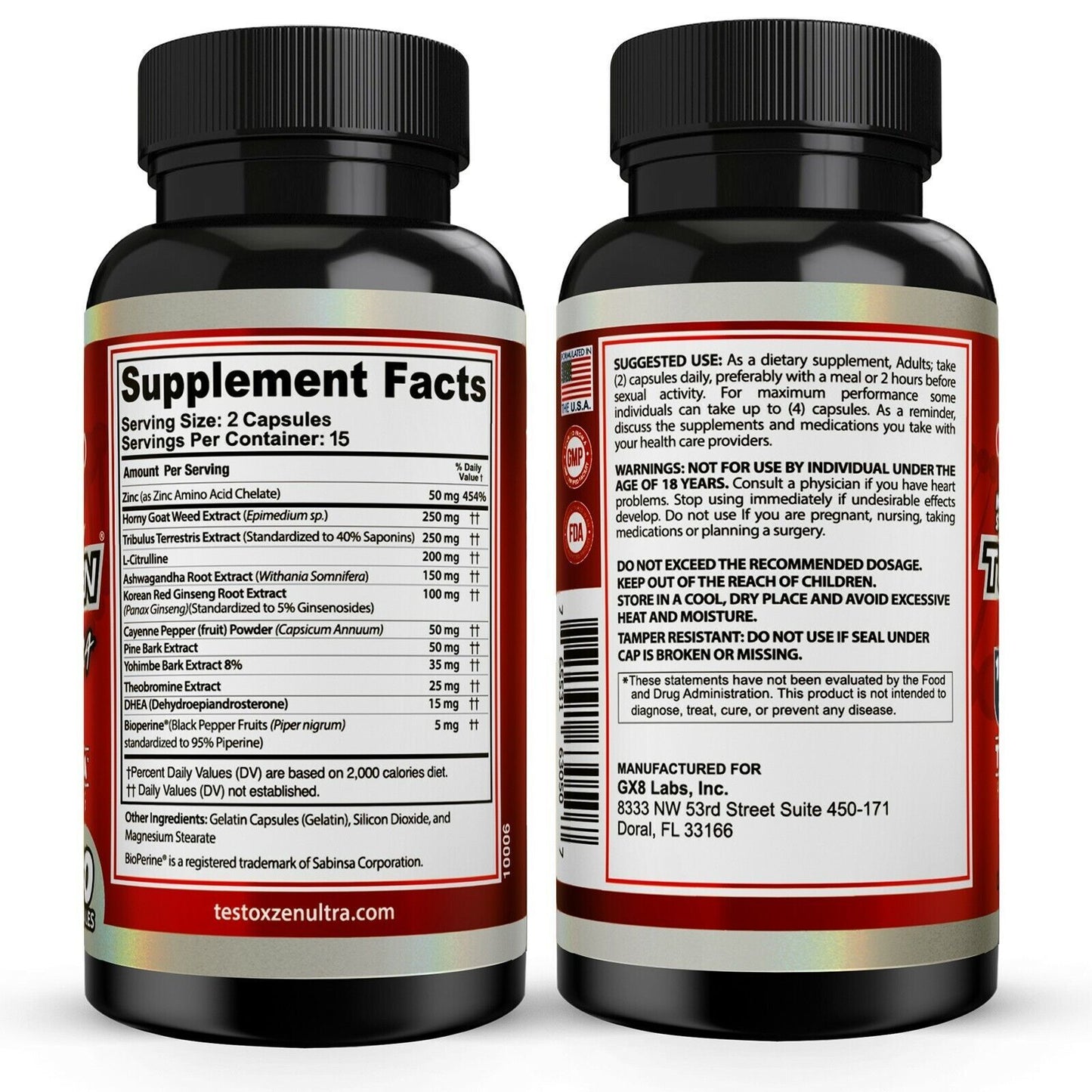 Male Enhancement Testoxzen Ultra Stamina Sex Pills