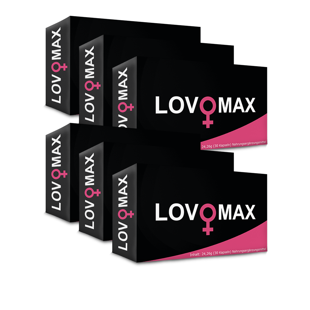 Lovo Max pills for women - more desire for sex and eroticism - delivered discreetly