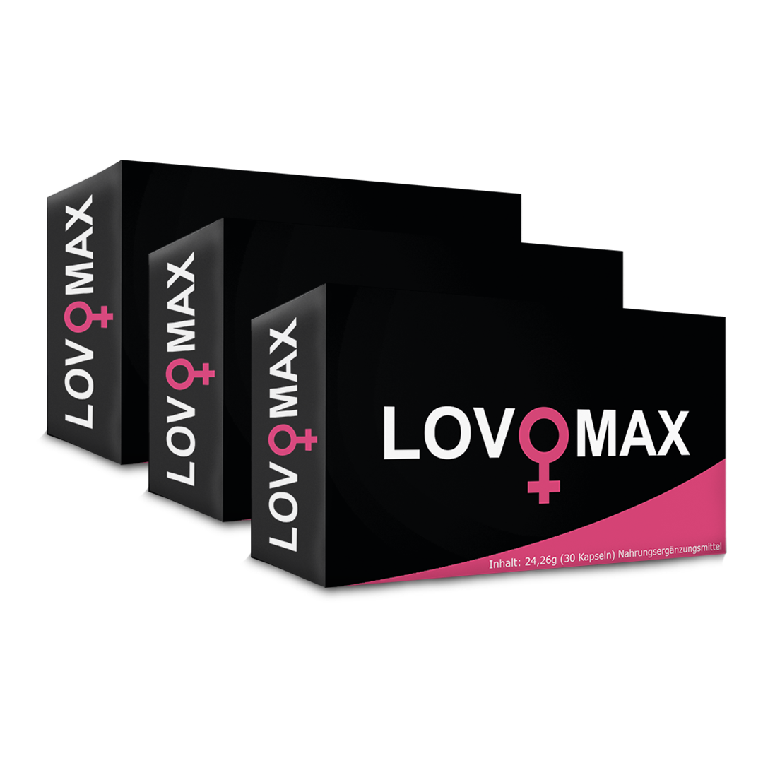Lovo Max pills for women - more desire for sex and eroticism - delivered discreetly