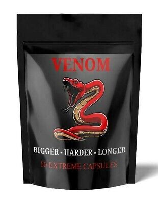 10 Pills - VENOM Male Enhancement Maximum strength Herbal sex pills
BUY 2 GET 1 FREE