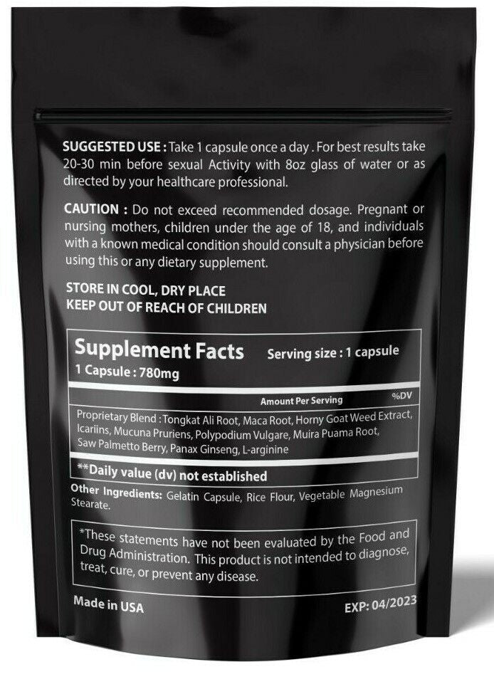 10 Pills - VENOM Male Enhancement Maximum strength Herbal sex pills
BUY 2 GET 1 FREE