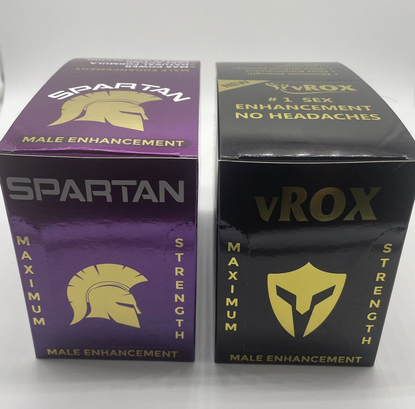 Male Enhancement Variety Of Spartan And Vrox Strong Herbal Sex 30 Pills