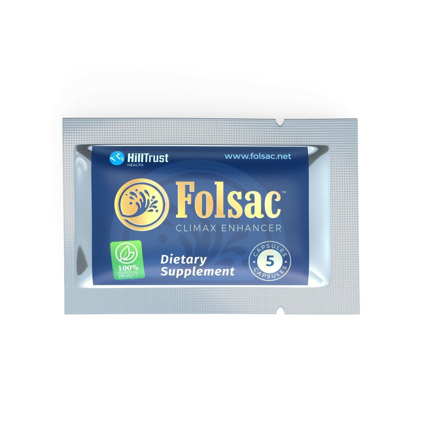 Folsac Climax Enhancer - 10 Pack Count Stripe | Intense Ejaculation Sex Pill