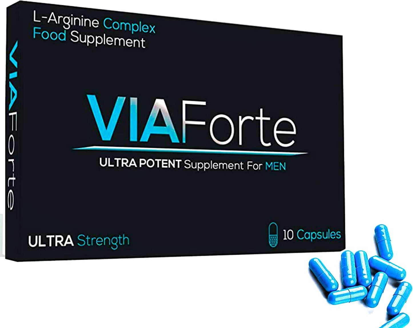 VIAForte Super Strength Immediate Effect, Male Via Supplement
