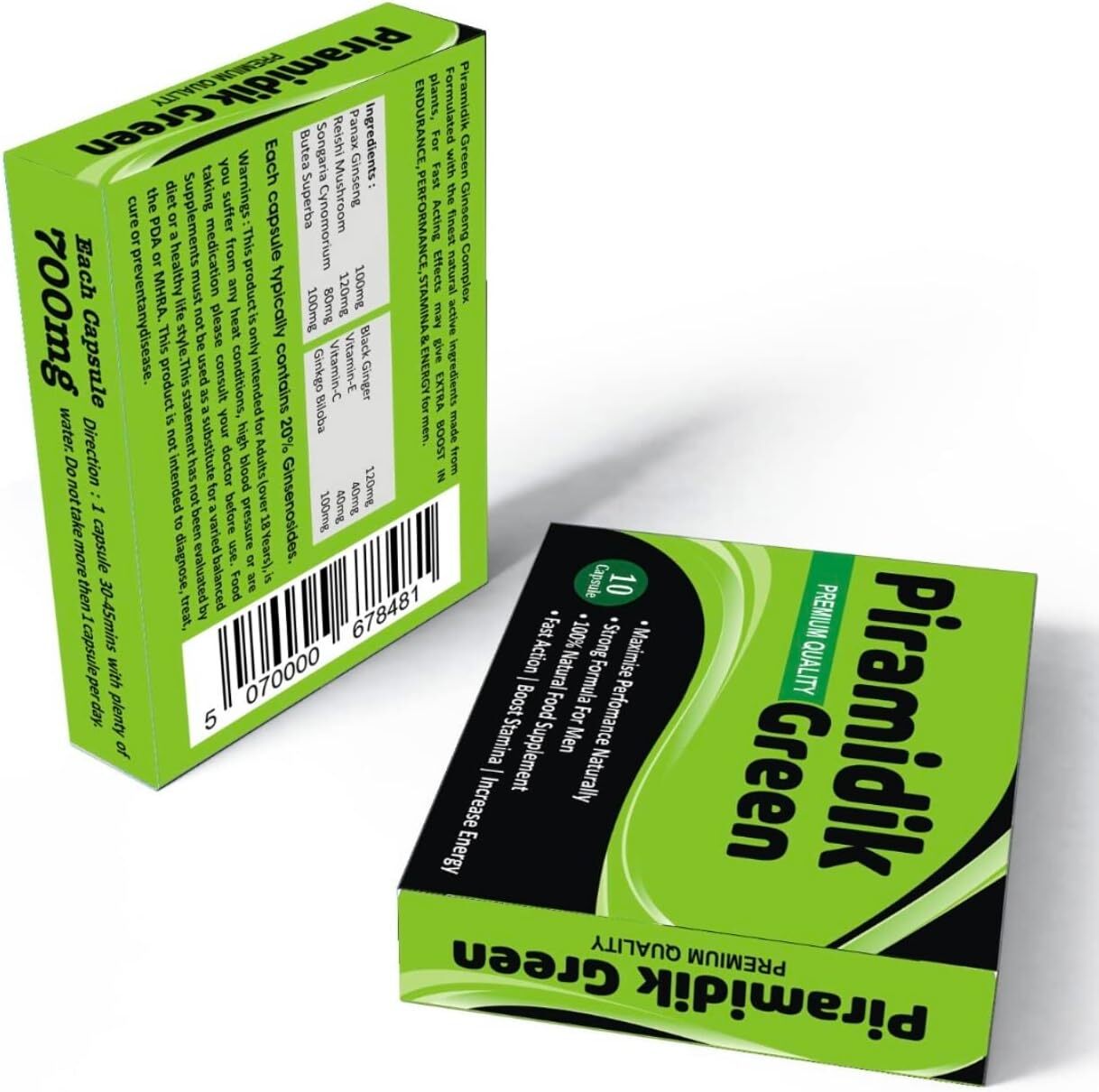 Ultra Strong PIRAMIDIK GREEN