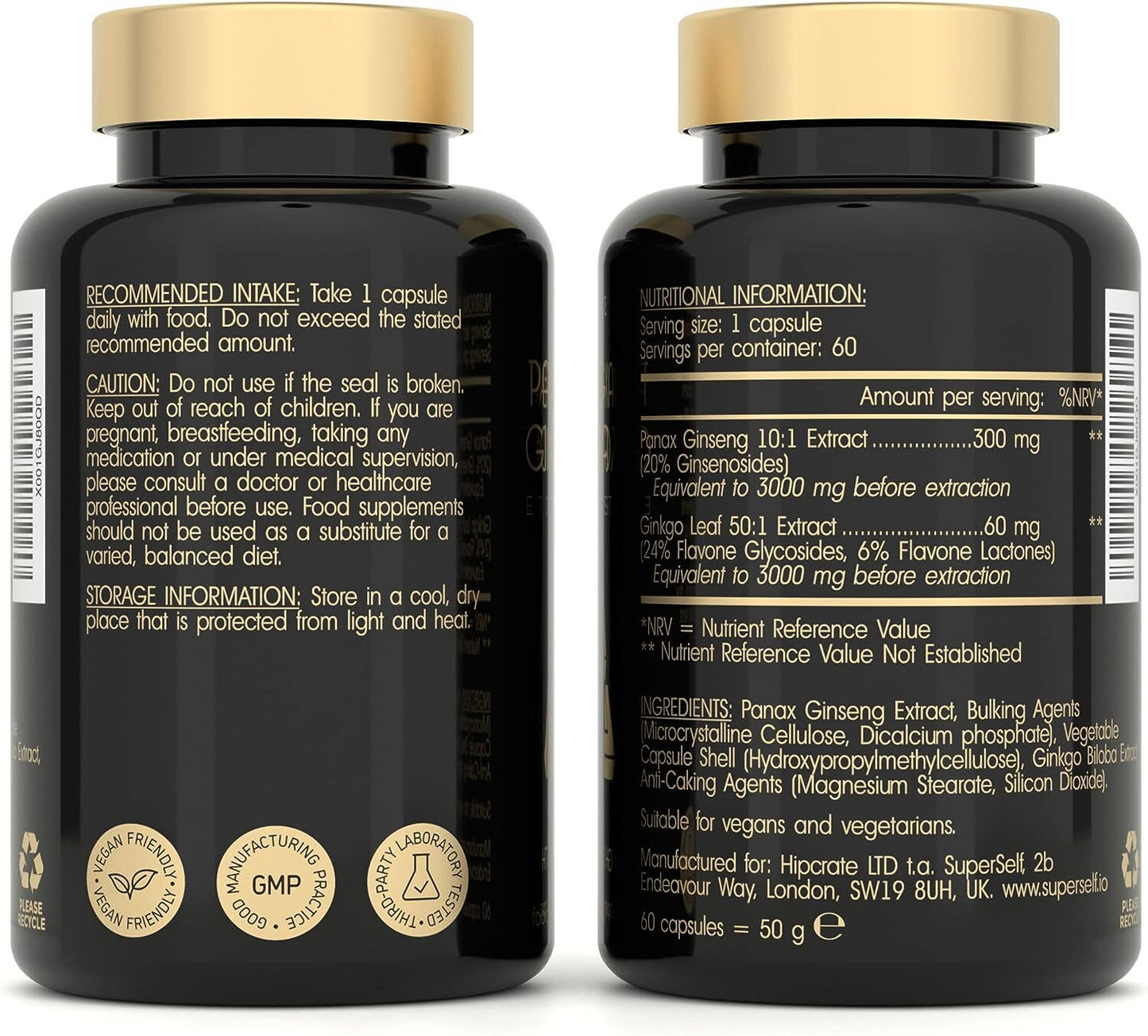 Panax Korean Ginseng Tablets