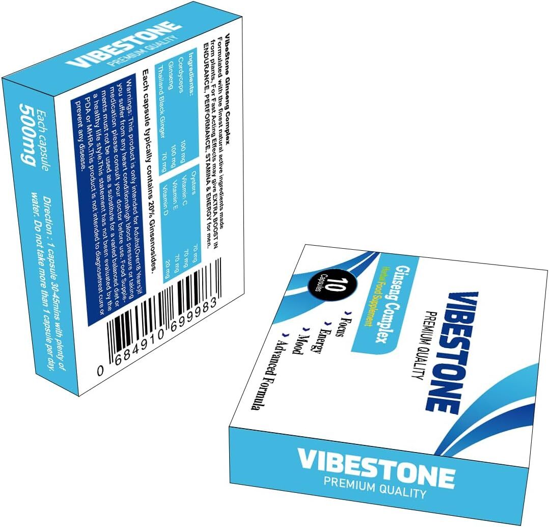 VIBESTONE Blue Stronger for Longer New Formula