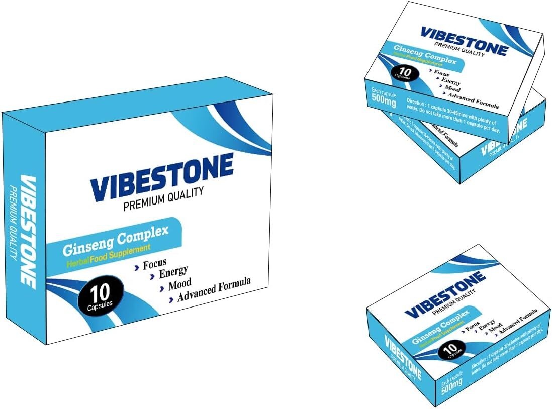VIBESTONE Blue Stronger for Longer New Formula