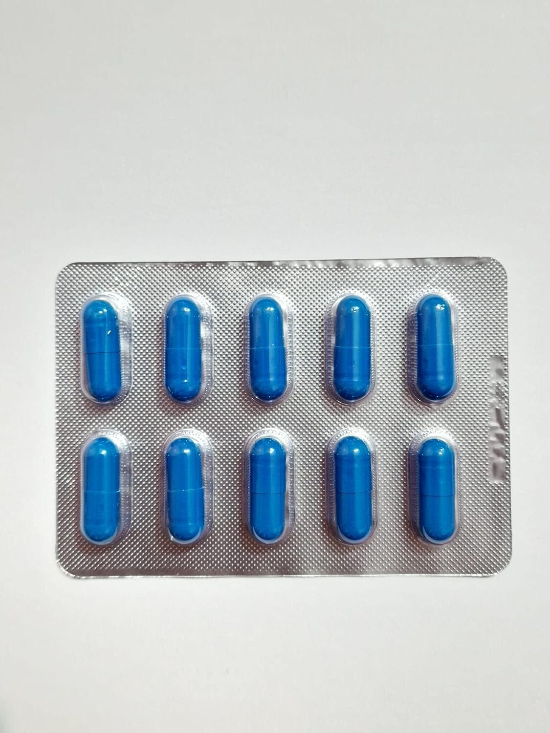 10 High Dose Blue Tablets. Strong. Fast. Long-Blue Power from Nature