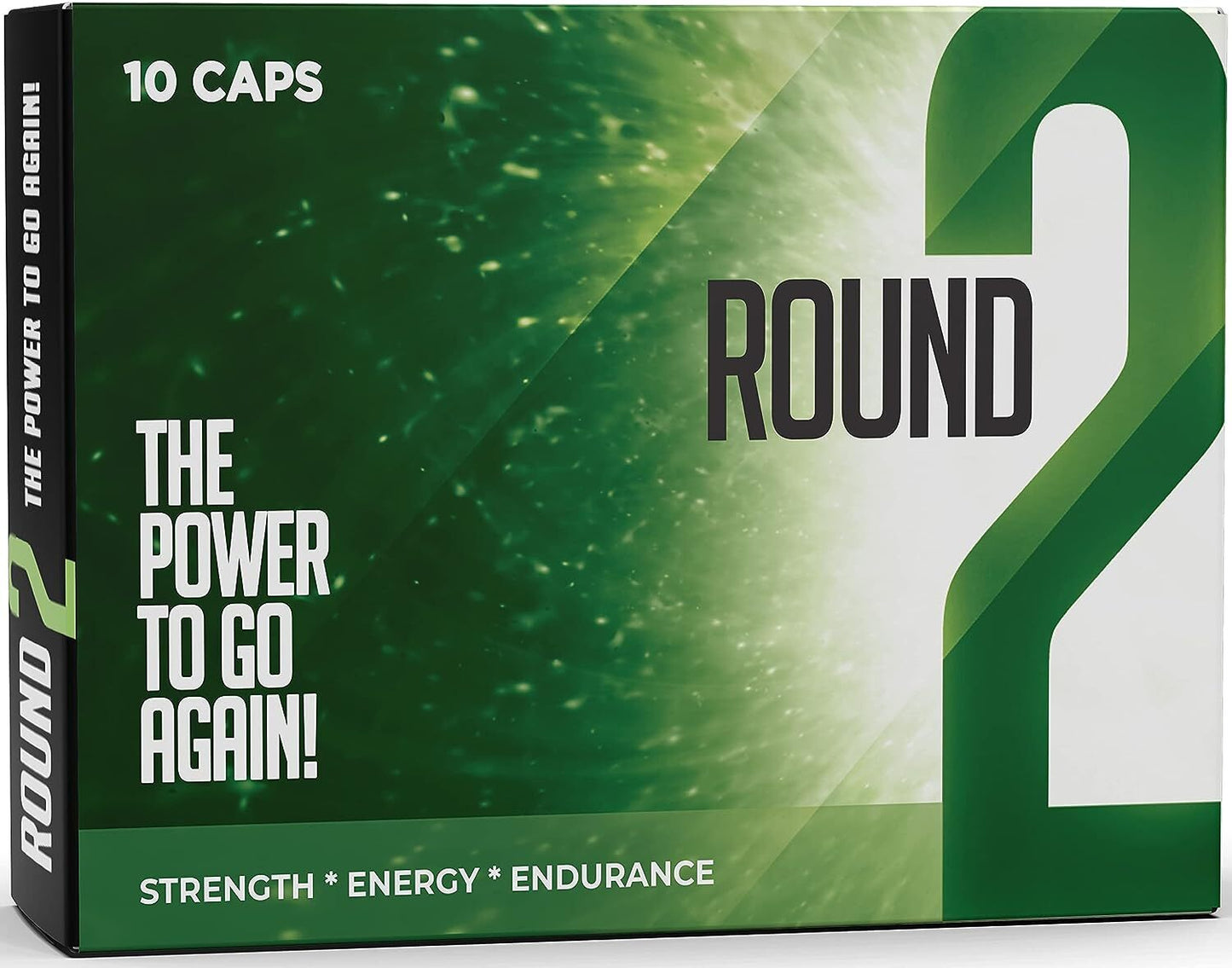Round 2 - All Natural Energy, Strength & Endurance (10 Caps)