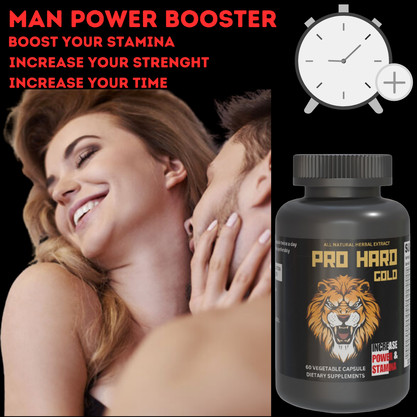 MALE ENHANCEMENT, ENHANCE PILLS FOR MEN,LIBIDO,PERFORMANCE,STAMINA BOOST 60 PILL