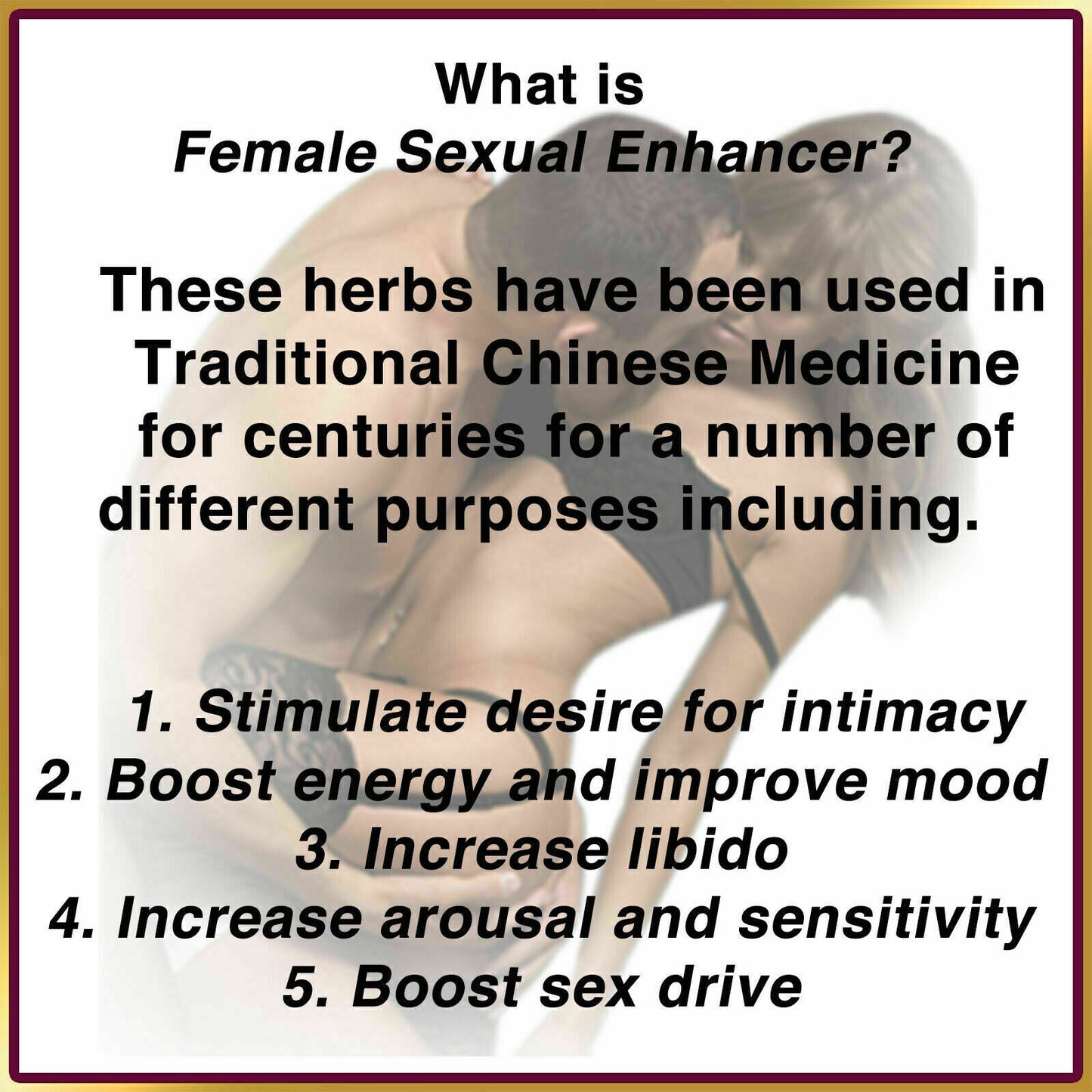 Female Sexual Arousal Desire Pills Libido Booster Sex Drive Enhancer Supplements 180 CAPS