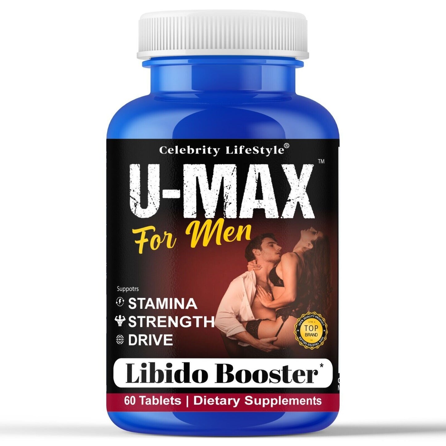 Male Enlarger, Enlargement, Bigger, Longer, Growth, Larger, Sex Pills - 60 Caps
