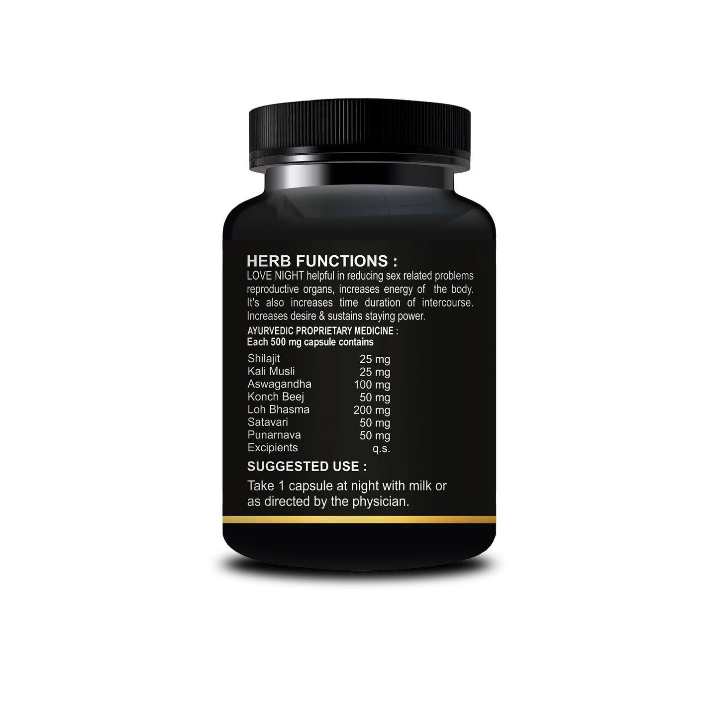 Sabates Love Night Sexual Capsule Sex Capsule Penis Enlargement Pill (30 Tab)