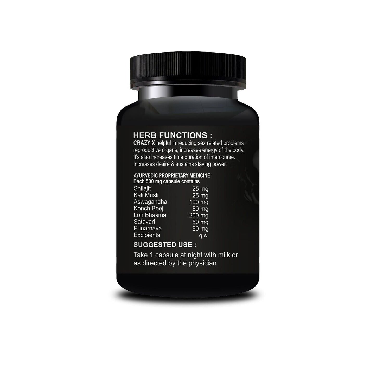 Sabates Crazy-X Increase Sperm Strength Sex Capsule Sex Power Sexual Pills (30)
