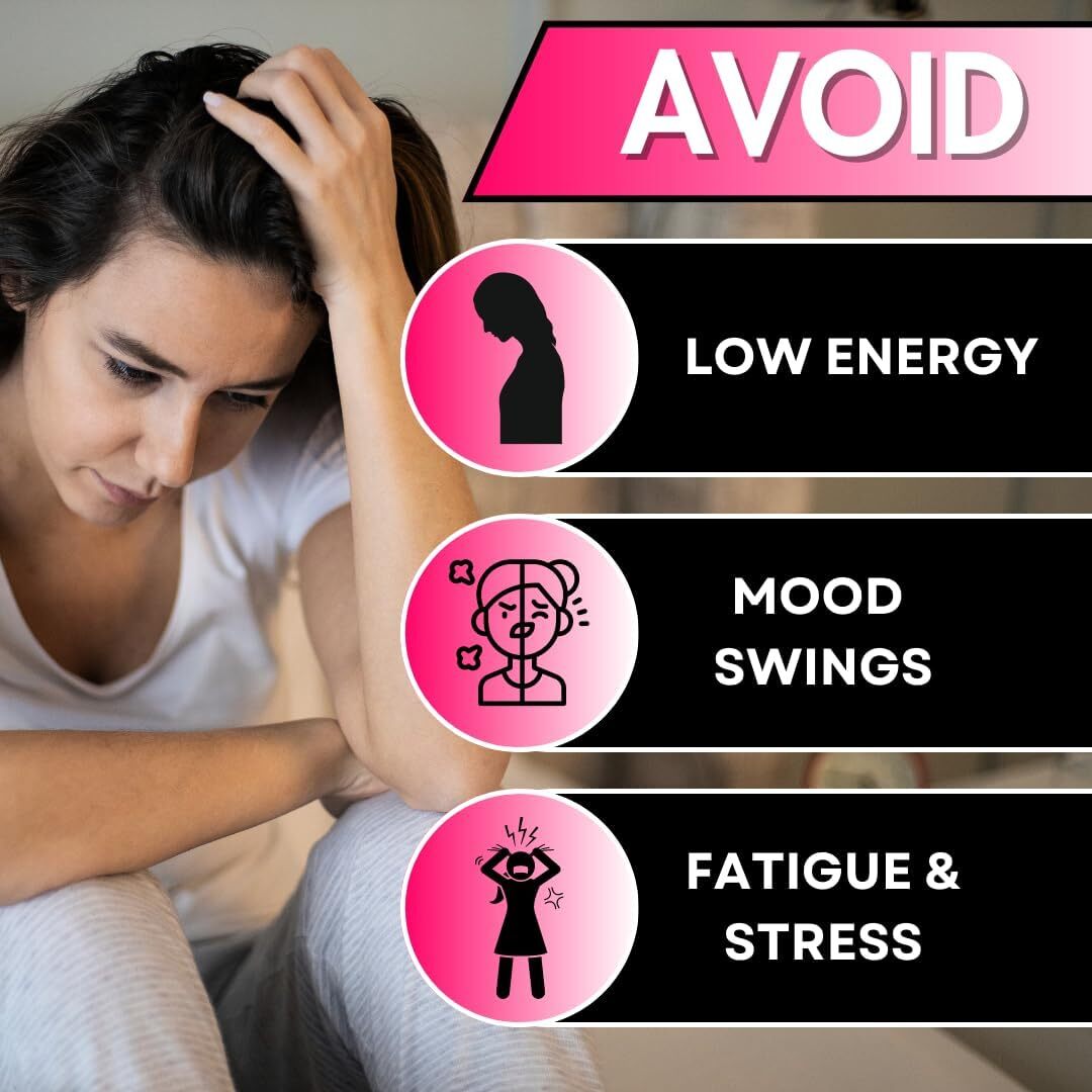 Maca Root + Tribulus Terrestris - Female Drive, Hormone Balance, Mood Support - 90 Vegan Capsules