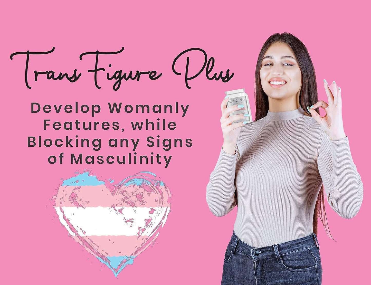 TransFigure Plus Hormones Feminiser Pills