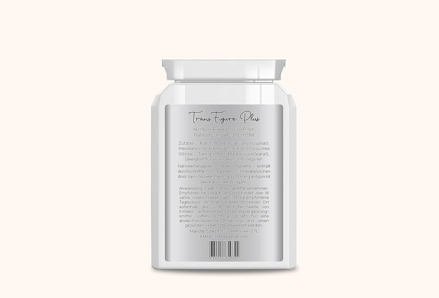 TransFigure Plus Hormones Feminiser Pills