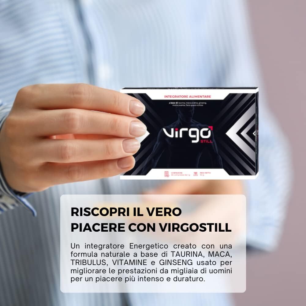 VirgoStill Sexual Supplement for Men - Instant and Prolonged Action to Increase Vigour, Performance and Resistance