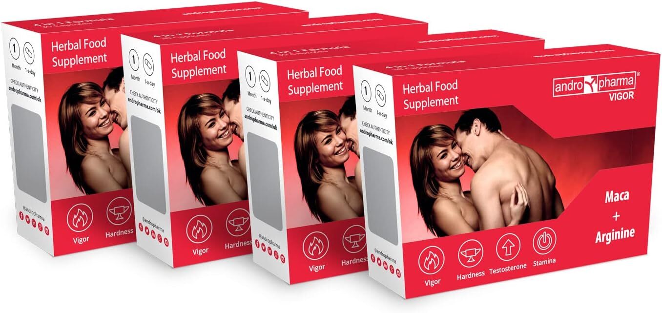 X4 Andropharma Vigor Enhance Sexual Performance Long and Strong Erection