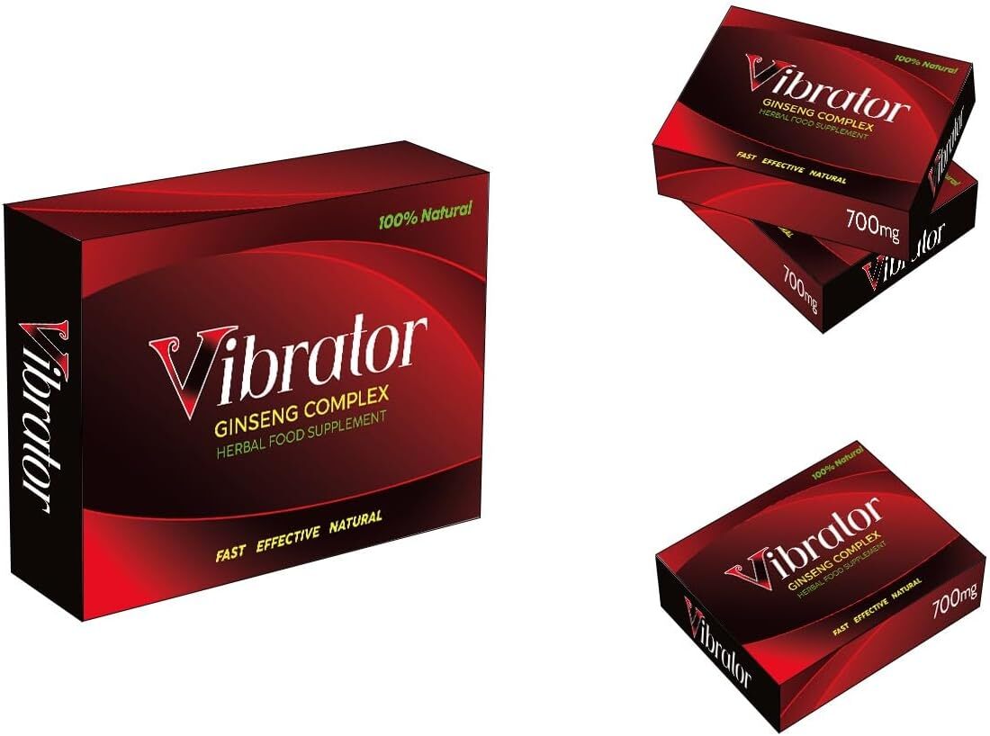 Vibrator RED Stronger for Longer New Formula- Ultra Strong Performance Enhancing Pills