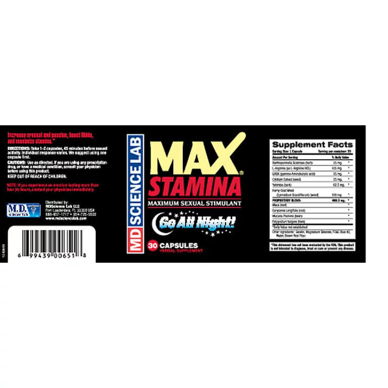 Max Stamina Go All Night for Male Sex Pills Stamina and MAX Sexual Stimulant