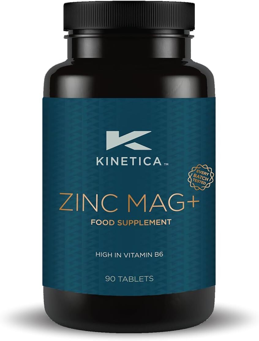 Kinetica Zinc Mg, 90 Capsules, 420 mg Magnesium, 16.5 mg Zinc Vitamins per Serve, 30 Servings. Sleep aid