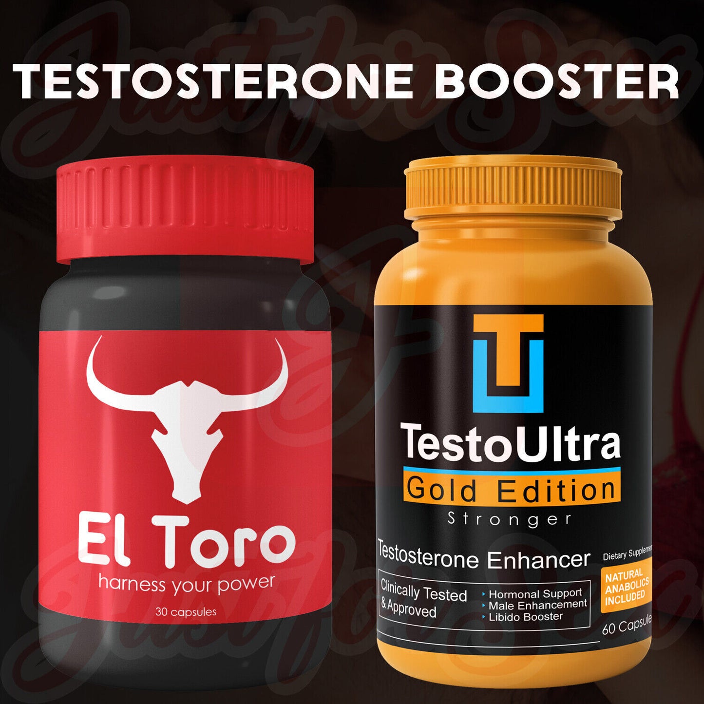 Testosterone Booster Supplement for Men Male Sexual Energy Enhancement Table