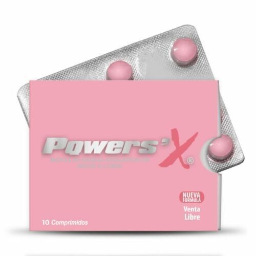 Powers'x Women Natural Supplement 10 Pills