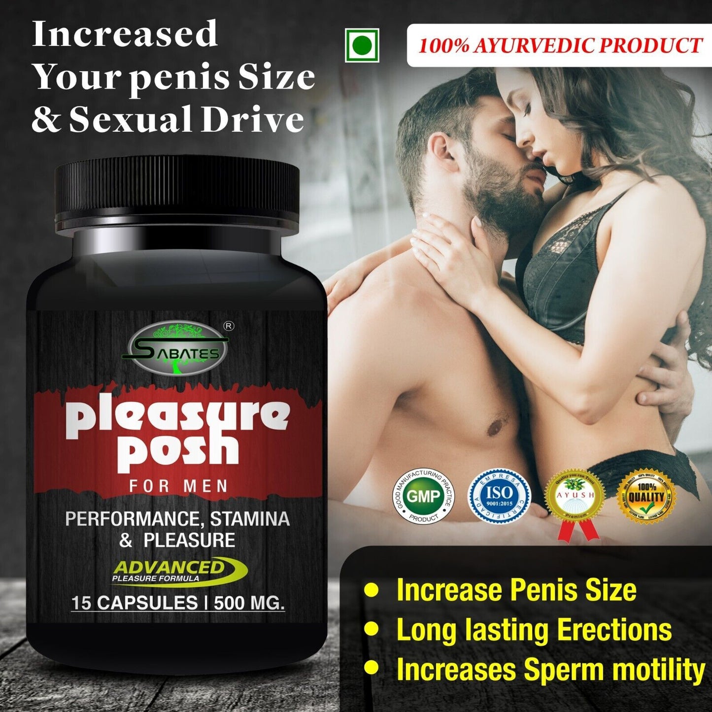 Pleasure Posh Sex Capsule Sexual Capsule Long Time Sex Power Long Size
