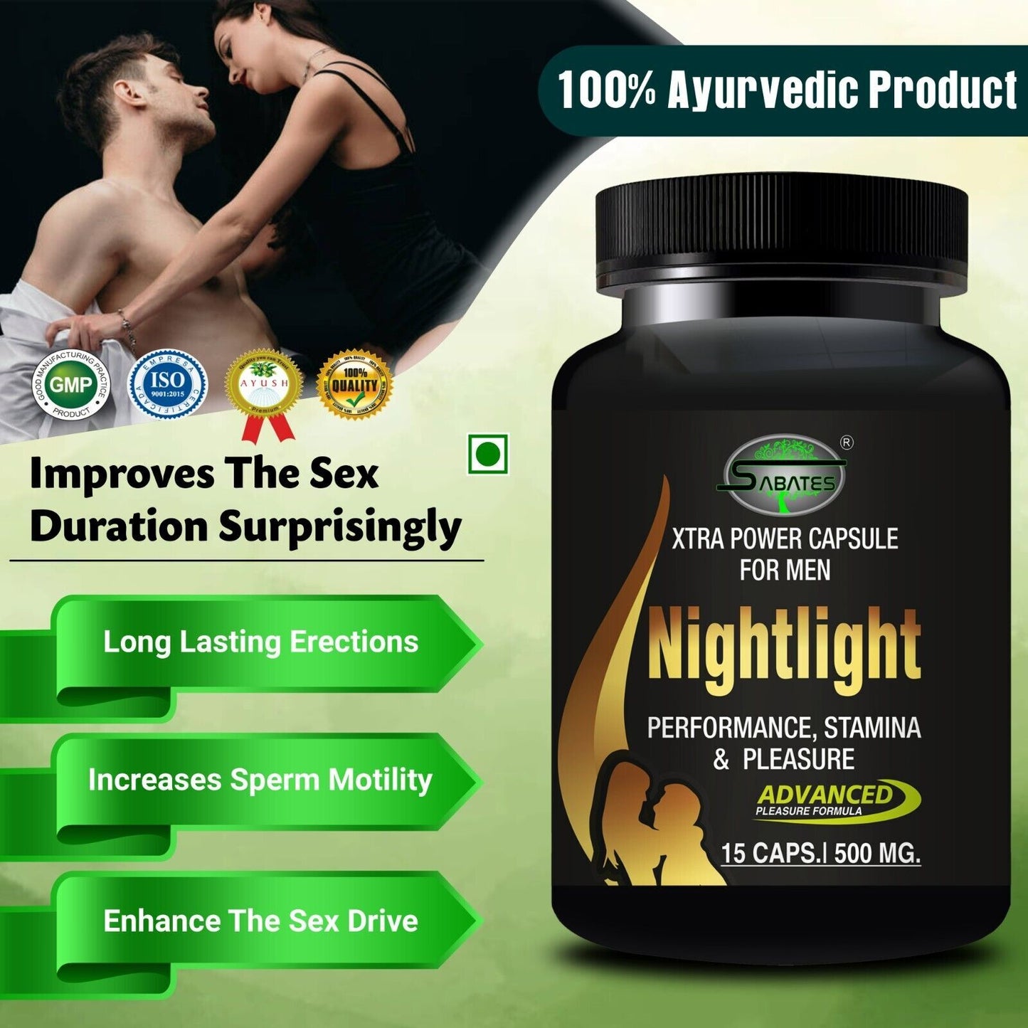 Night Light Capsule Sex Capsule Sexual Capsule For Long Time Sex Power