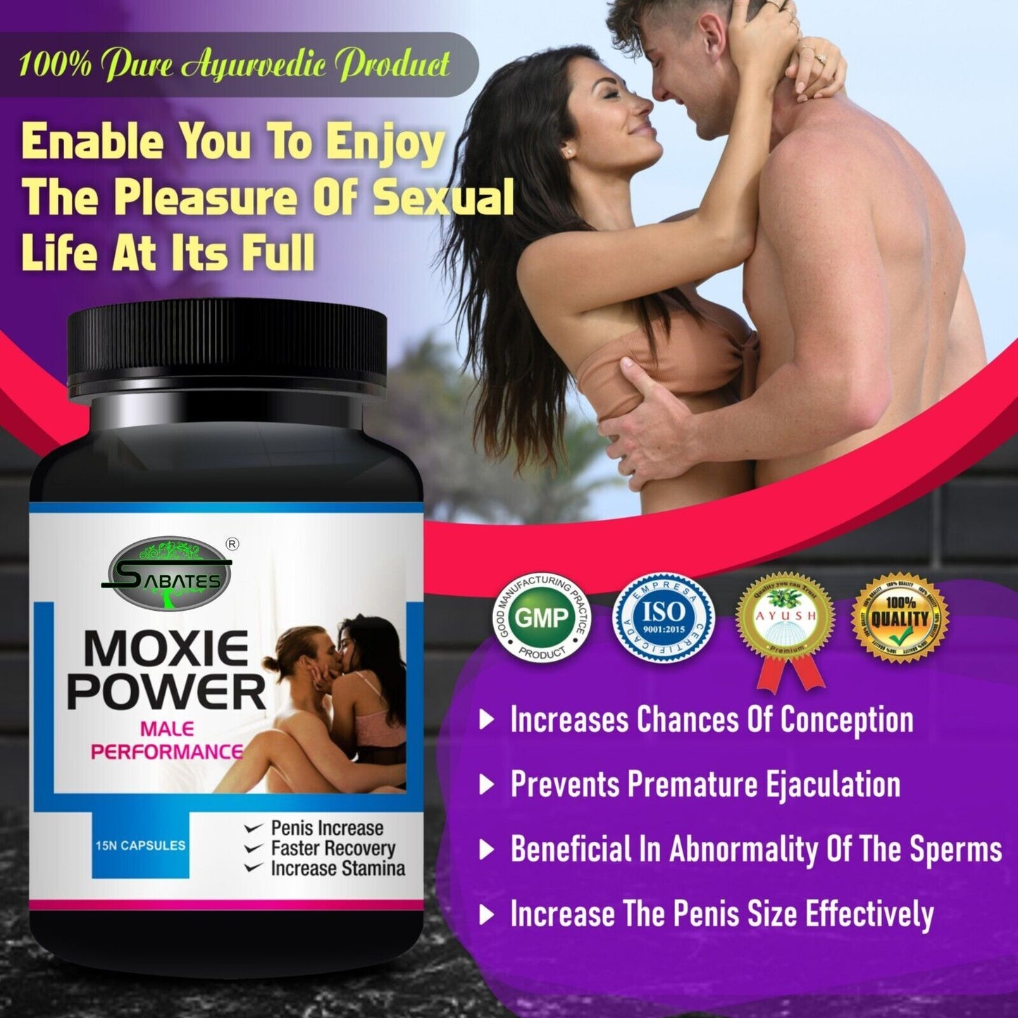 Moxie Power Sex Capsule Sexual Capsule For Long Time Sexual Desire