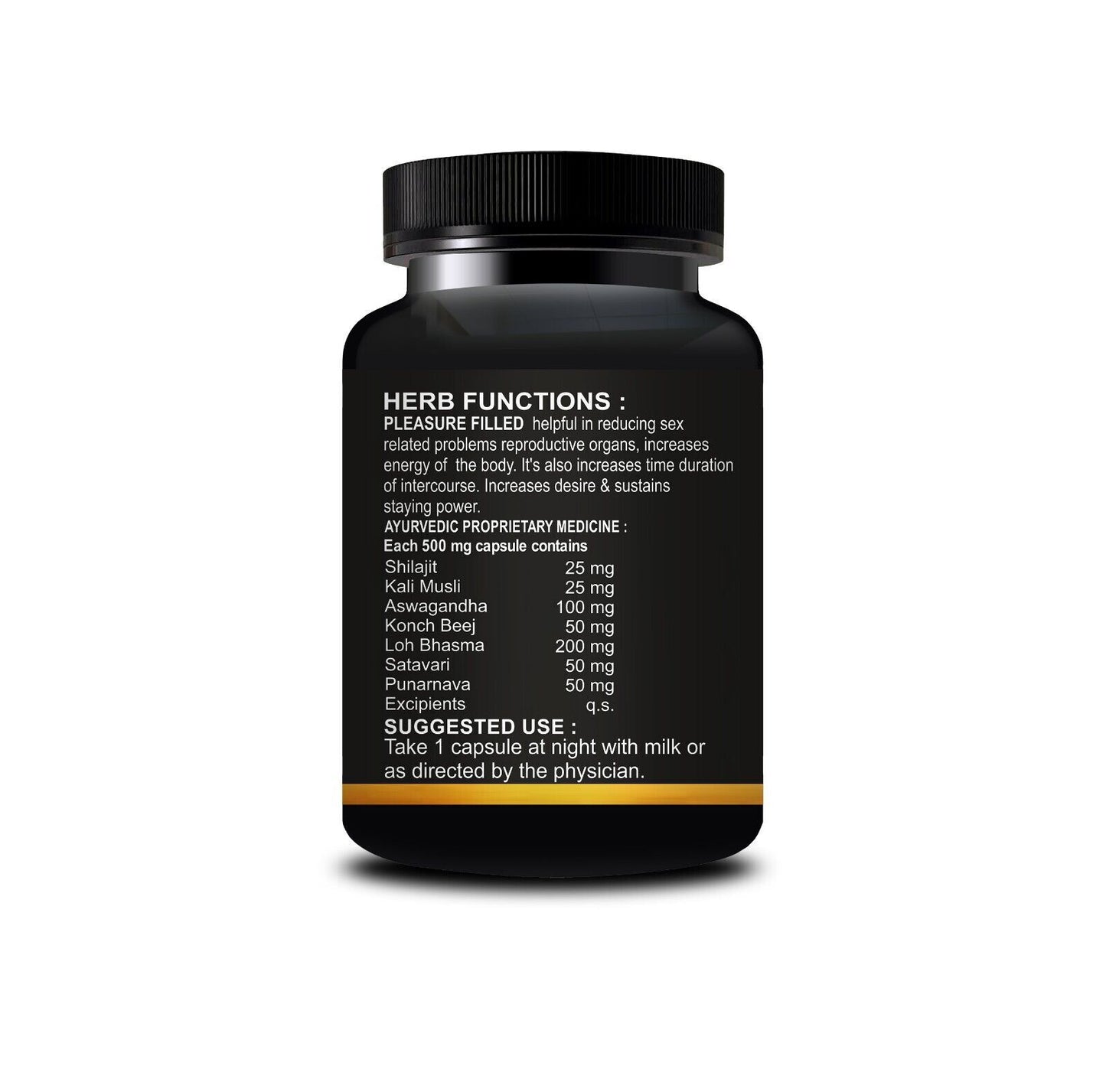 Pleasure Filled Sex Capsule Sexual Capsule Long Time Sex Power Long Size