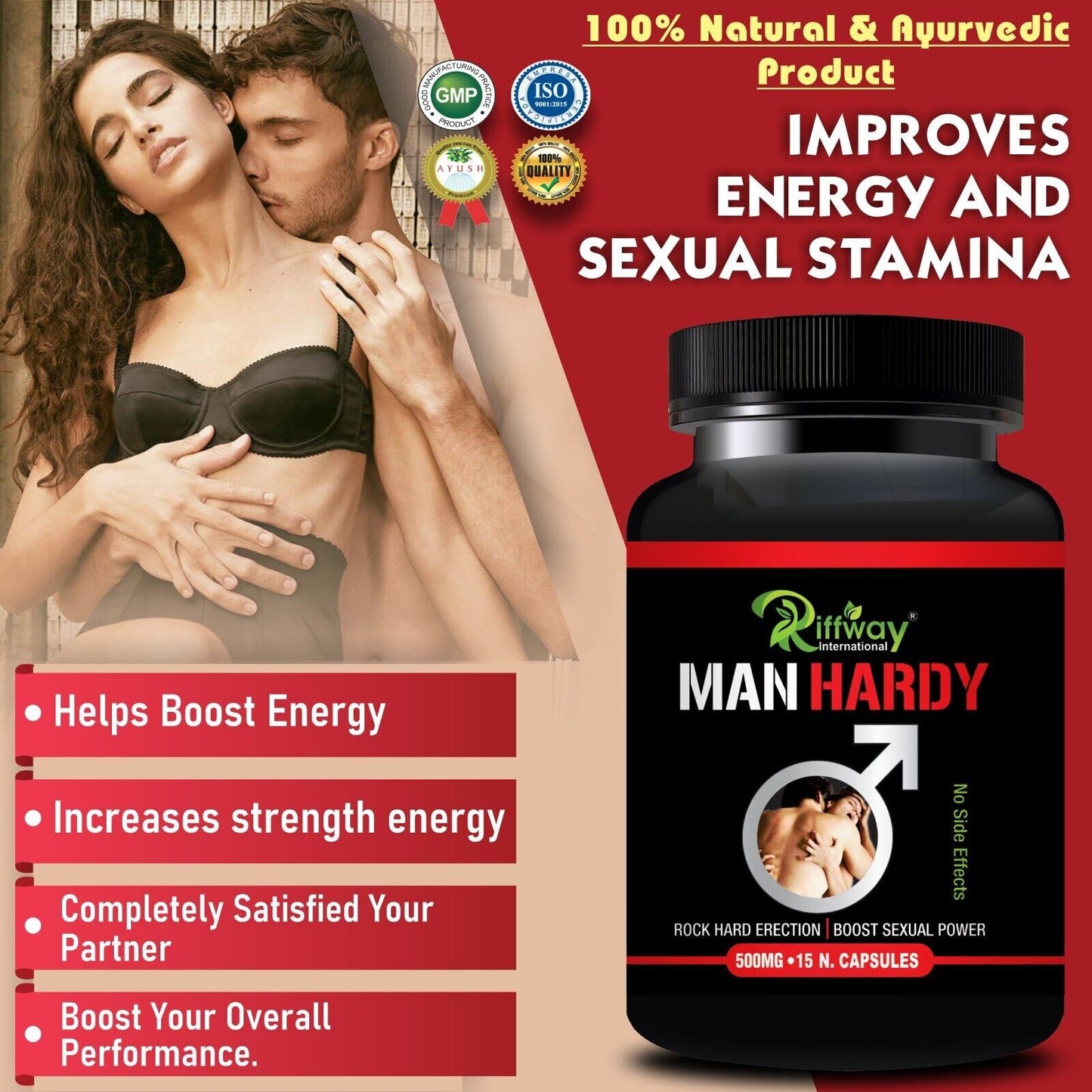 MAN HARDY Sexual Pills Sex Capsule for Men EXTRA STRENGTH & POWER-15
