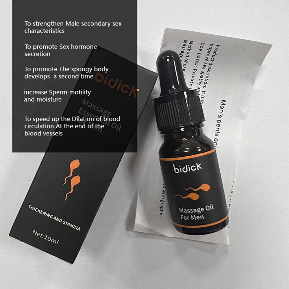 UK Penis Enlargement Essential Oil Increase Growth Stronger Harder Last Longer