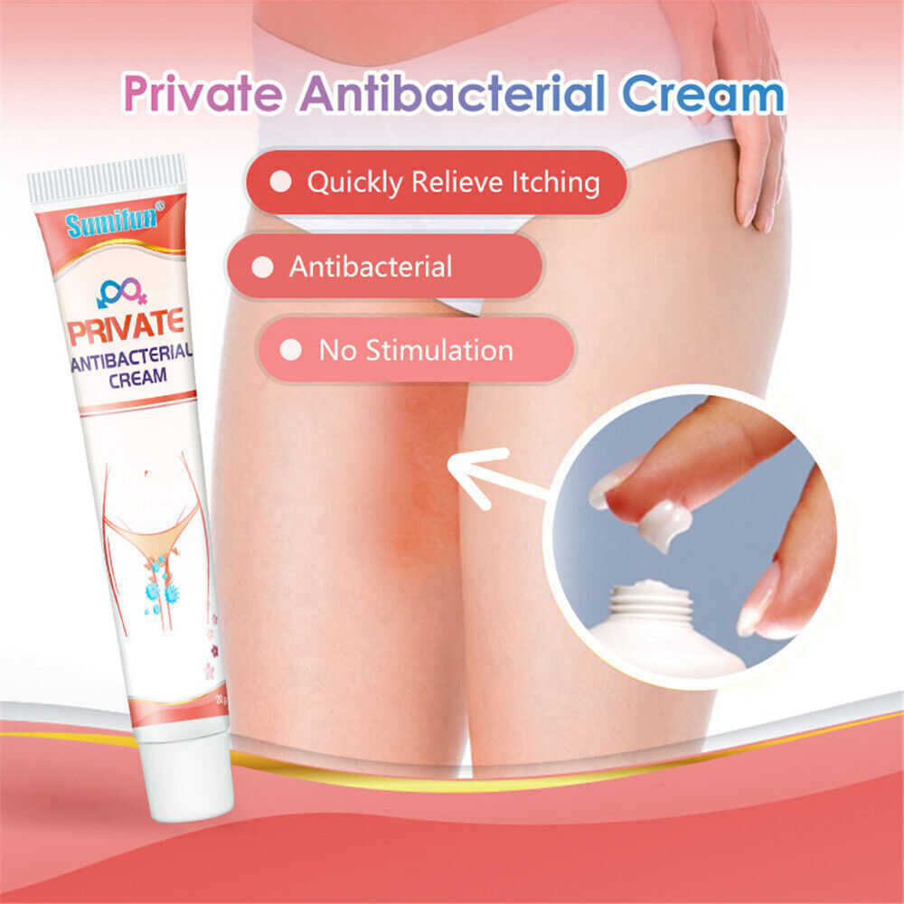 Women Anti-itch Cream, Private Antibacterial Cream Repair Itching Relief Cream
