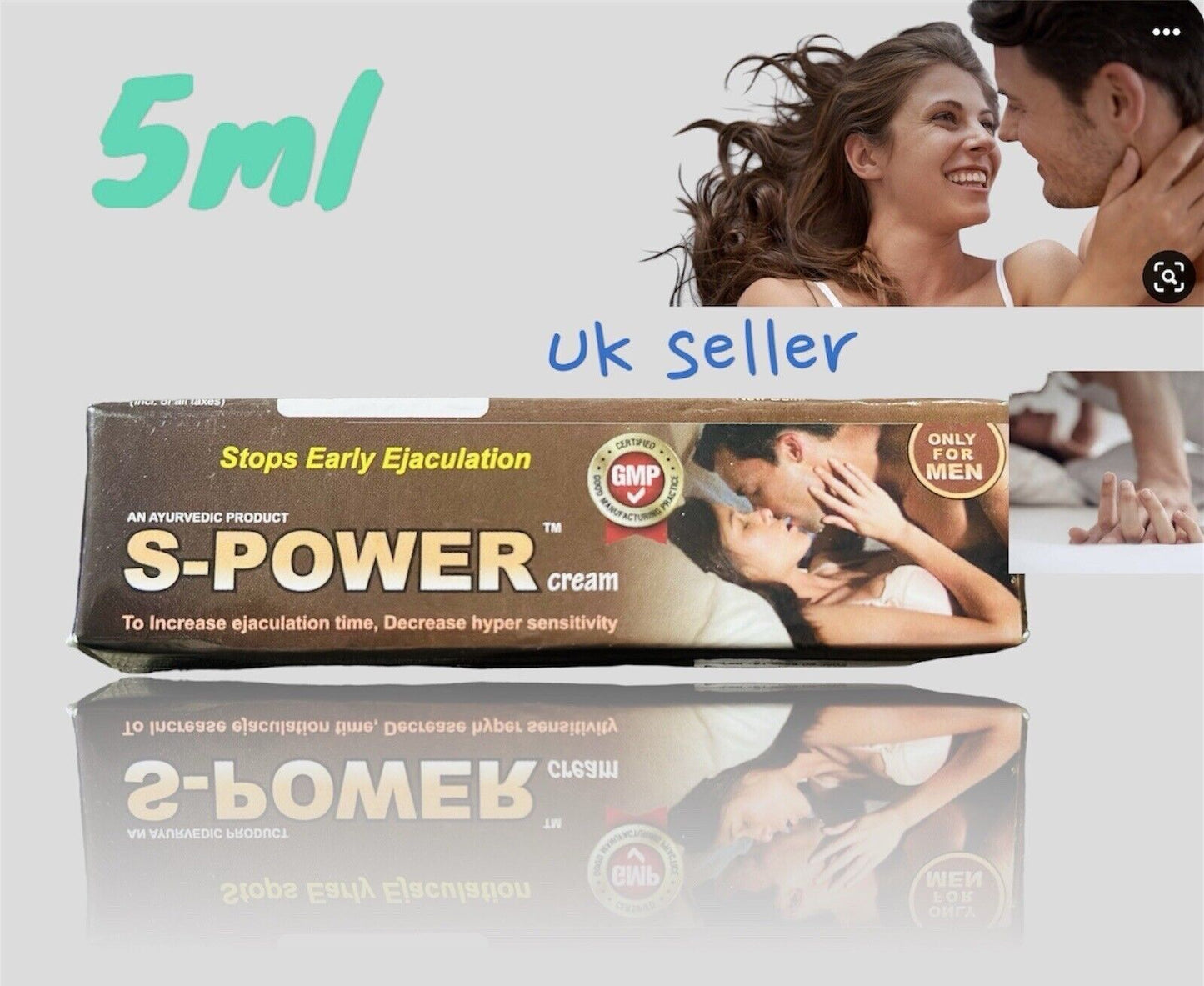 SUPER POWER DELAY CREAM 5ml NATURAL UNANI PRODUCT UK Seller