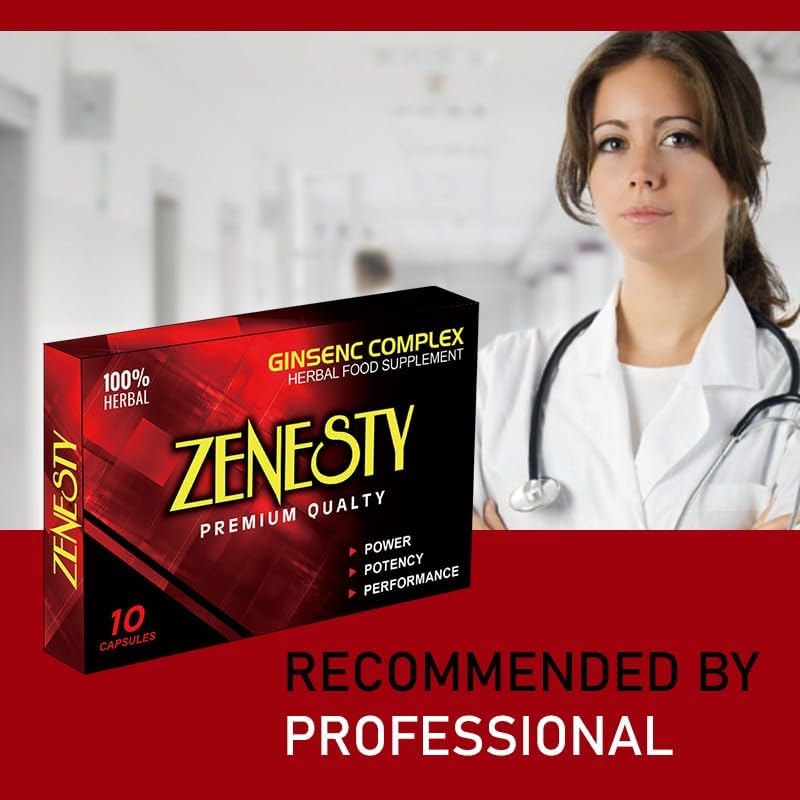 ZENESTY® - Enhance Your Performance - Extra Strength Performance Enhancing Pills, Stamina Endurance Booster Gold Supplement Pills for Men - 10 Ginseng Capsule