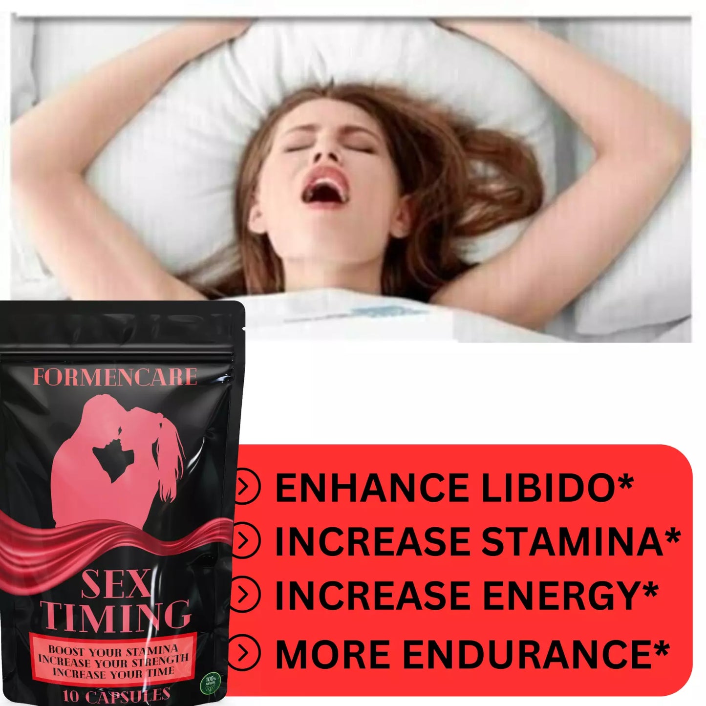 Herbal Sex Capsules for Sex Power Stay Hard Last Longer Delay Premature long