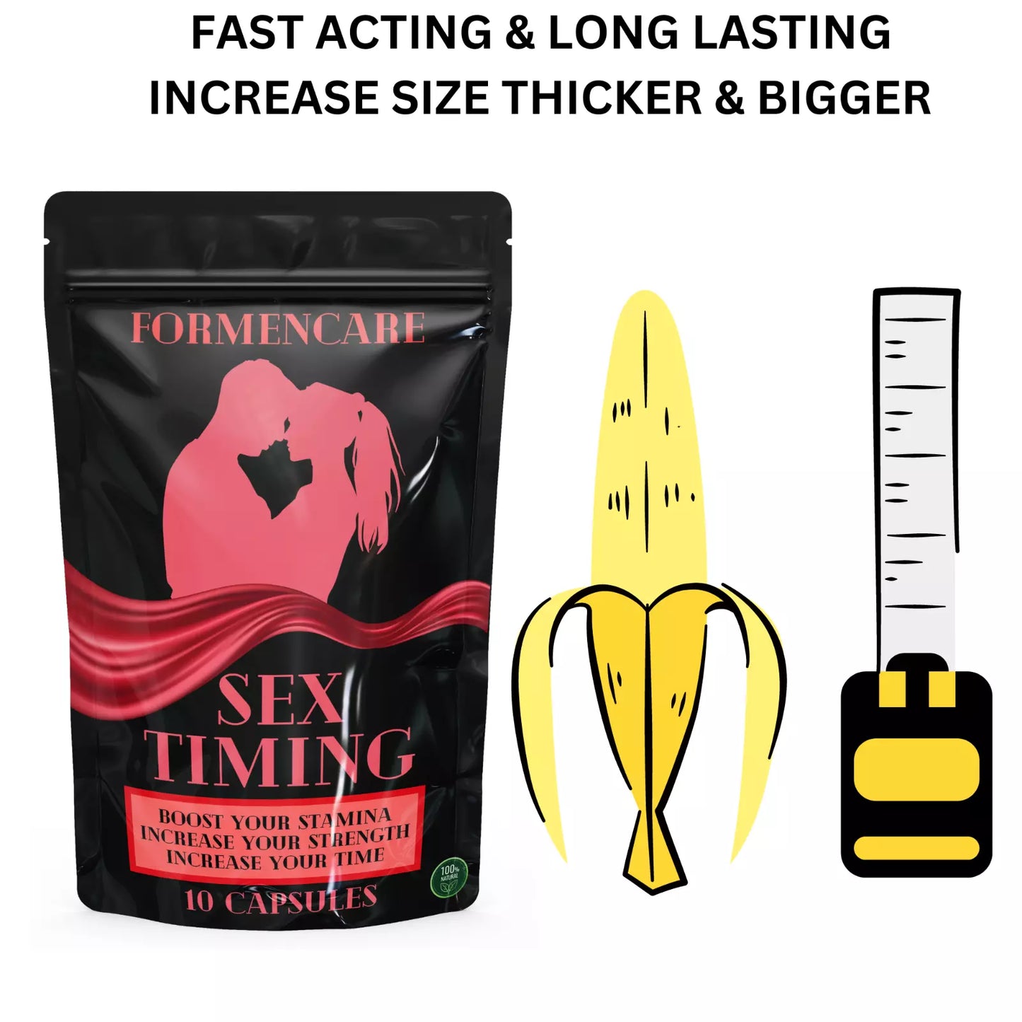 Herbal Sex Capsules for Sex Power Stay Hard Last Longer Delay Premature long