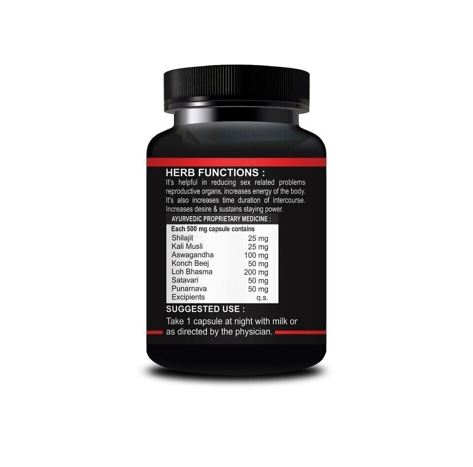 XXL Premature Ejaculation Sexual 15 Caps Long Time For Men Sex Power Pack of 2