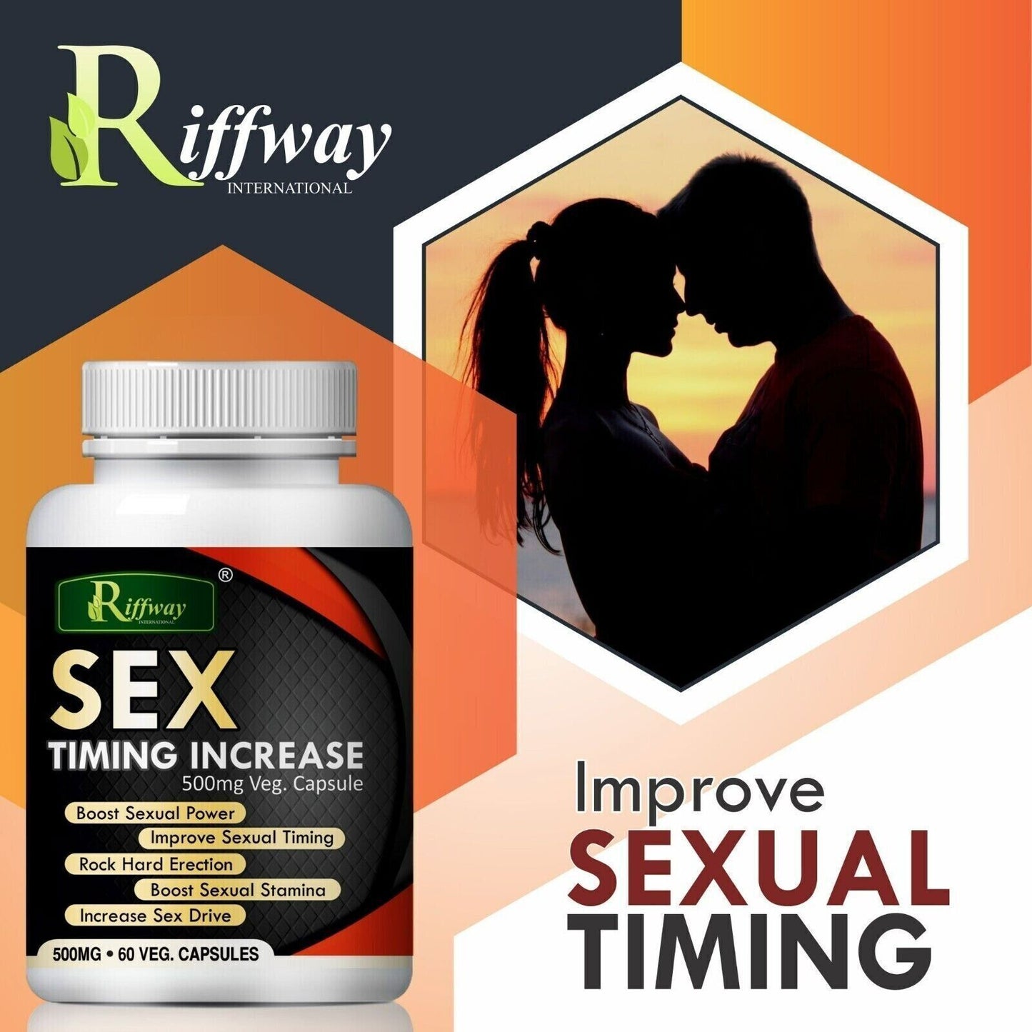 100% Ayurvedic Capsule For Men Long Time Sex Power Performance (30 Cap